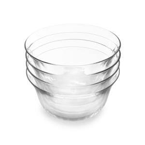 Kitchencraft Jo Big Love Dessert Dishes Set of 4 Glass